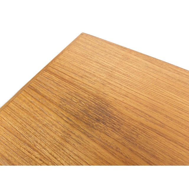 Mid-Century Modern Danish Oak Coffee Table For Sale - Image 6 of 9