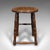 Victorian Small Antique Artists Stool, English Beech, Country Studio, Victorian, c.1890 For Sale - Image 3 of 9