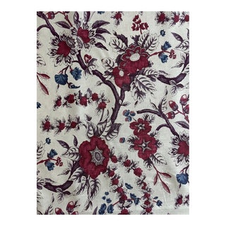 Jasper Fabrics in Sintra Floral Linen Fabric 2 Yards For Sale