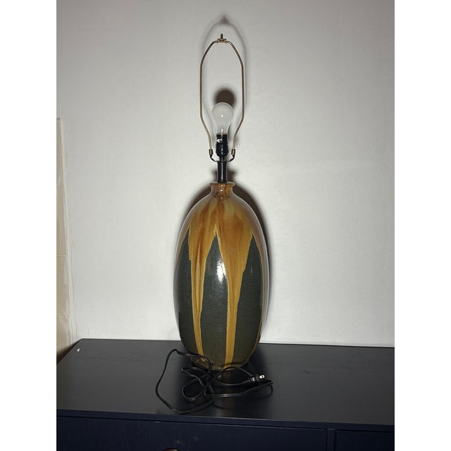 Modern Ceramic Table Lamps - a Pair For Sale - Image 9 of 9