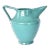 Mid-Century Italian Deruta Jade Green Pitcher For Sale