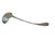 Shabby Chic Early 20th Century English Silverplate Soup Ladle in Old English Pattern - by Spink & Son For Sale - Image 3 of 9