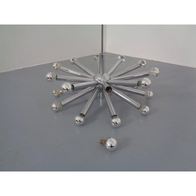 Large Sputnik Pendant Light by Gaetano Sciolari for Sciolari, Italy, 1960s For Sale - Image 15 of 18