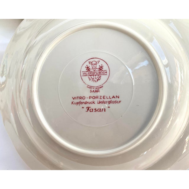 1980s Vintage Deep Soup Plate from Villeroy & Boch, 1970s For Sale - Image 5 of 6