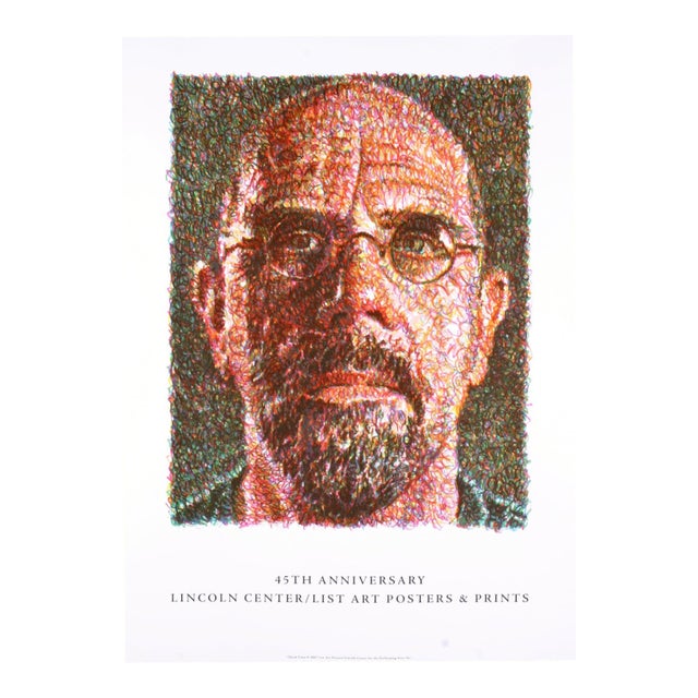 Chuck Close Self Portrait, 2007 For Sale