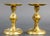 Contemporary Modern Polished Brass Candlesticks - A Pair For Sale - Image 3 of 13