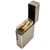 Silver 1970s French Modern Silver & Gold Plate Gas Pocket Guilloché Lighter by s.t. Dupont For Sale - Image 8 of 10