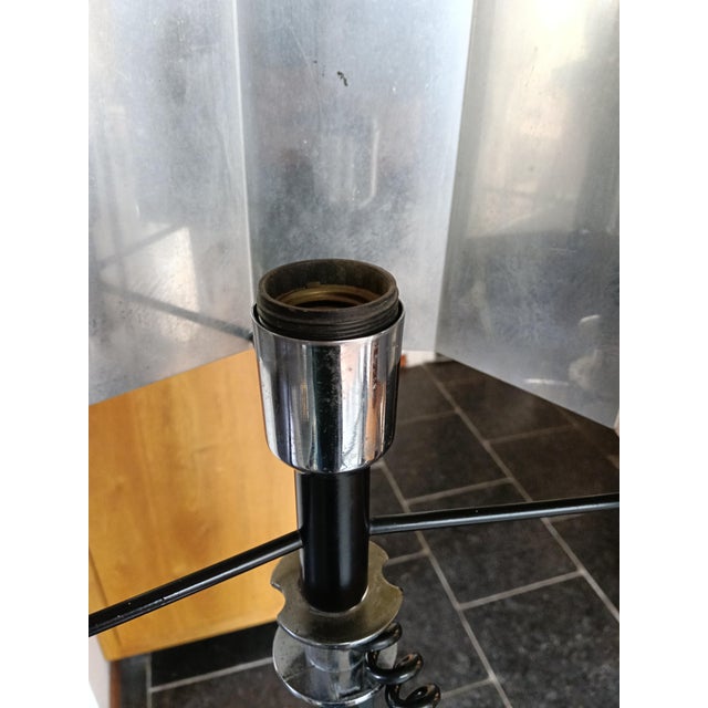 Black Floor Lamp by Carl Jacob Jucker, 1960s For Sale - Image 8 of 13