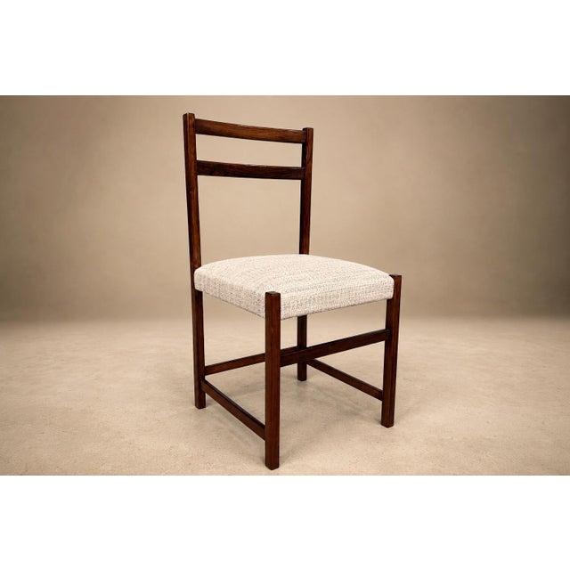 Wood Monumental Set of Twelve Brazilian Modern Rosewood Dining Chairs by Celina Brazil, 1960s For Sale - Image 7 of 18