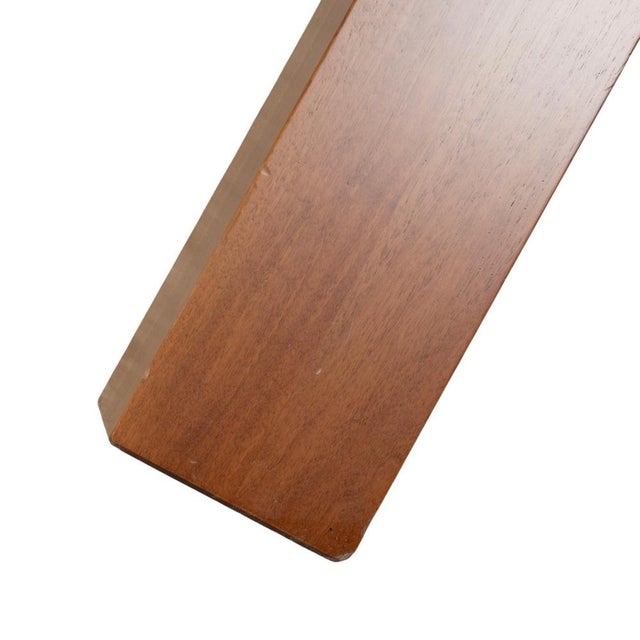 La Rotonda 452 Dining Table in Glass and Wood by Mario Bellini for Cassina For Sale - Image 6 of 10