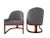 Not Yet Made - Made To Order Medellin "Mid-Century Style" Spoonback Chairs - a Pair For Sale - Image 5 of 5