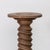 Brown 1940s French Carved Wood Pedestal Table For Sale - Image 8 of 11