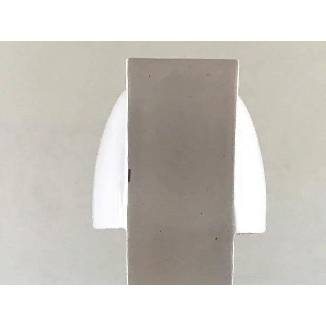 Ceramic Geometric Ceramic Table Lamp, 1960s For Sale - Image 7 of 13