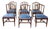 Antique Potthast Dining Chairs, Set of Six For Sale