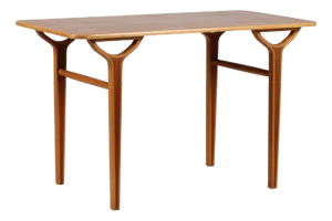 Ax Coffee Table in Teak and Beech by Mølgaard & Hvidt for Fritz Hansen, Denmark, 1950s
