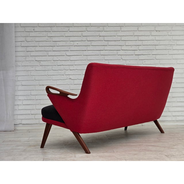Danish 2-Seater Sofa from Ch. F. Brodersen, 1960s For Sale - Image 14 of 18