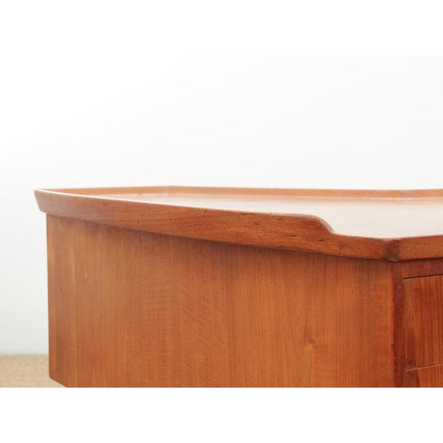 Mid-Century Modern Scandinavian Boomerang Desk by Arne Hovmand-Olsen, 1950s For Sale - Image 11 of 18