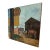 Figurative Vintage Oil on Board Townscape Painting For Sale - Image 3 of 6