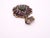 Ottoman 925 Sterling Silver Pendant in Cubic Zirconia, Emerald Root and Ruby R​root, 2000s, Italy For Sale - Image 10 of 18