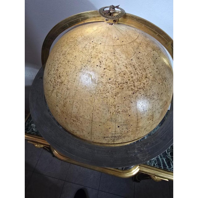 Celestial Globe by Charles Dien for to M A Bouv, 1800s For Sale - Image 7 of 17