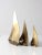 Shabby Chic Mid Century Brass Sailboats Set of 3 For Sale - Image 3 of 12