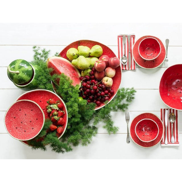Bordallo Pinheiro Watermelon Salad Serving Set, 5 Pieces For Sale In New York - Image 6 of 10