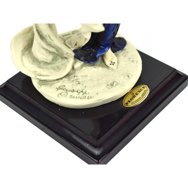 Giuseppe Armani Camille Signed Sculpture Florence Italian Figurine For Sale - Image 12 of 13