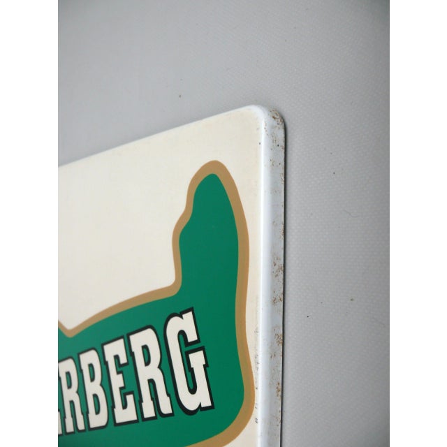 Advertising Sign in Folded Sheet Metal, 1950s For Sale - Image 11 of 18