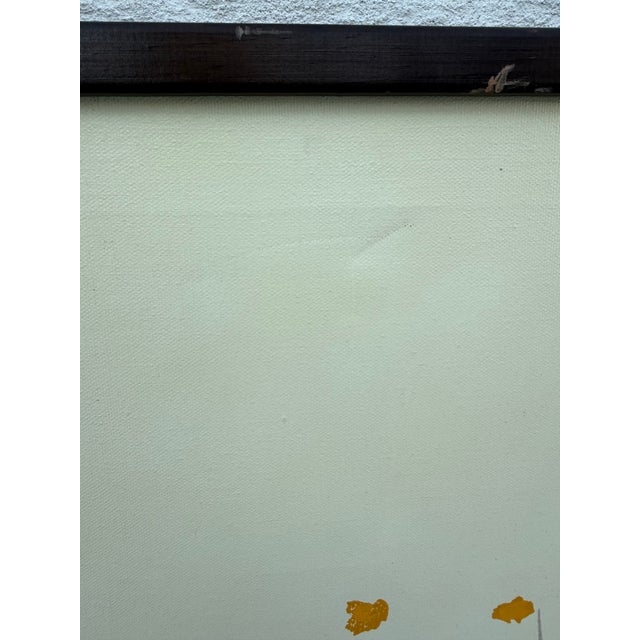 1960s Lee Reynolds Flora Still Life Canvas Painting 51” X 41” Mid Century Modern For Sale In New York - Image 6 of 9