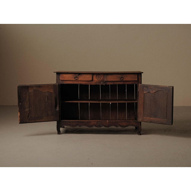 Antique French Provincial Oak Buffet, 1800s For Sale - Image 5 of 18