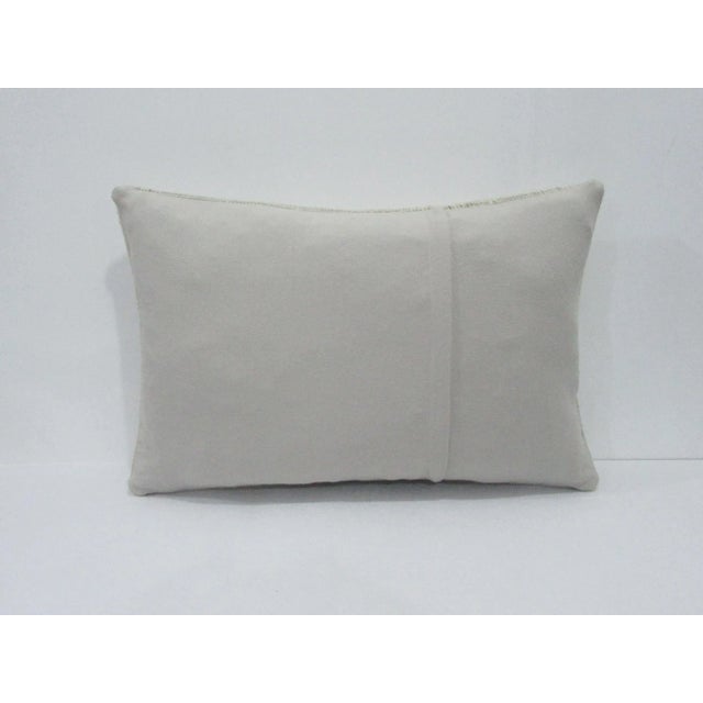 Traditional Modern Washed Out Pillow For Sale - Image 3 of 4