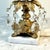Mid 20th Century Hollywood Regency Lead Crystal Electric Tulip Table Lamp With Teardrop Prisms & Marble Base For Sale - Image 6 of 17
