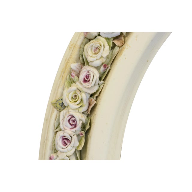 Baroque Field Roses Mirror Frame by Giulio Tucci For Sale - Image 3 of 6