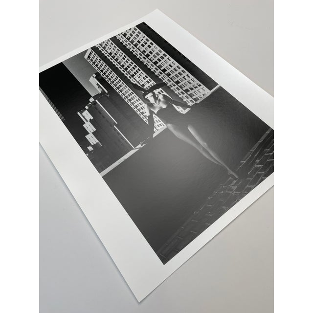 Printmaking Materials Elsa Peretti, New York 1975 by Helmut Newton Vintage Silver Gelatin Print For Sale - Image 7 of 11