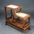 Huanghuali Wood Display Stand With Marble Inset For Sale In Los Angeles - Image 6 of 9