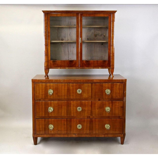 Lovely, old restored 19th century. Biedermeier chest of drawers or buffet from the early period around 1830 in Austria....