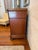 19th Century French Flame Mahogany Marble Top Secretaire a Abattant For Sale - Image 12 of 12
