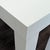Wood West Elm Parsons White Console For Sale - Image 7 of 9