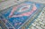 Turkish 1960s Vinage Blue Rug For Sale - Image 3 of 11