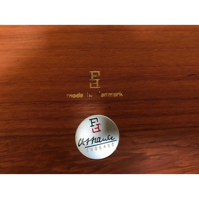 Mid-Century Danish Solid Teak 2-Level Side Table by Peter Hvidt & Orla Mølgaard-Nielsen for France & Søn, 1960s For Sale - Image 18 of 18