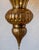 Vintage Large Moroccan Brass Chandelier in Alberto Pinto Andalus Moorish Style For Sale - Image 4 of 12