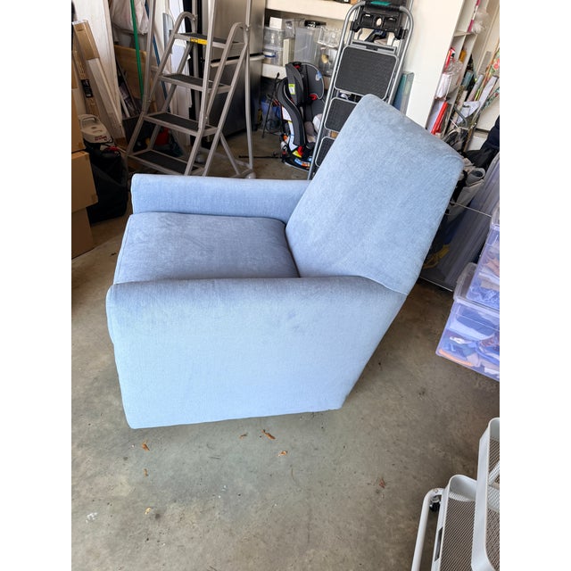 Contemporary McCreary Modern Swivel Rocker For Sale - Image 3 of 8