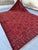 Red Afghan Andkhoy Hand-Knotted Wool Rug - 6'7" X 9'1" For Sale - Image 6 of 12