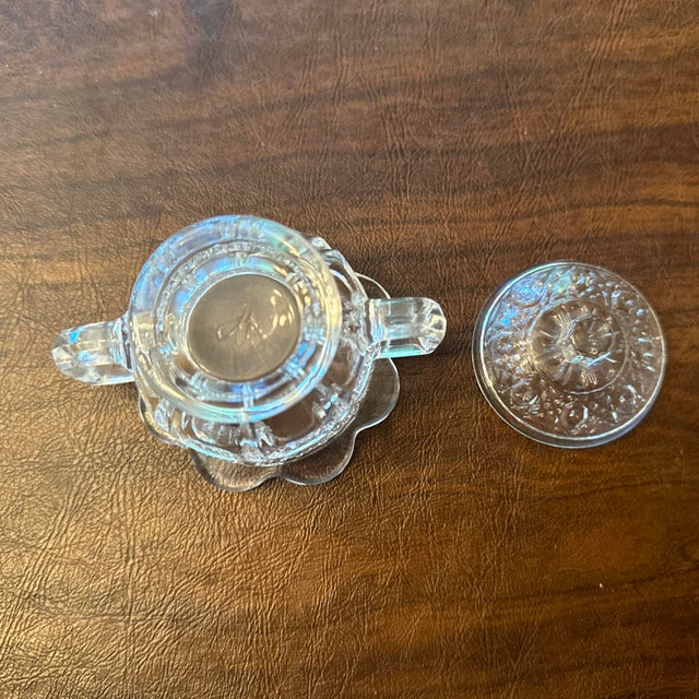 Vintage Mini Crystal Creamer For Sale - Image 10 of 12