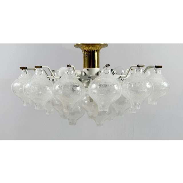 1970s Austrian Tulip Pendant Lamp by J.T. Kalmar, 1970s For Sale - Image 5 of 18