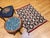 Vintage Native American Navajo Rug, Handwoven Wool, Geometric Diamond Pattern, 3x4 For Sale - Image 13 of 13