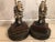 Onyx Vintage Harlequin Bookends Converted to Lamps, a Pair For Sale - Image 8 of 12