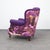 Classic Wing Chair in the style of Howard & Sons, 1960s For Sale - Image 6 of 11