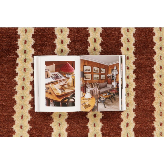 Contemporary French Art Deco Style Geometric Brown Wool Rug, by Rug & Kilim, India For Sale - Image 9 of 9