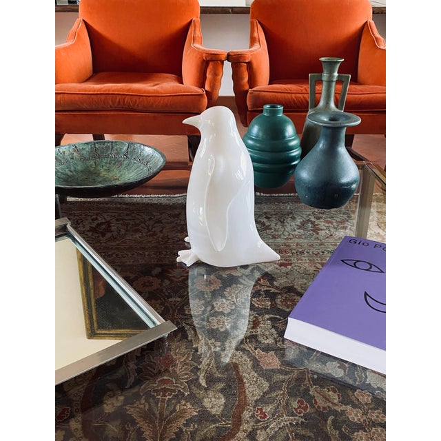Ceramic Penguin Sculpture, Italy, 1980s For Sale - Image 10 of 17